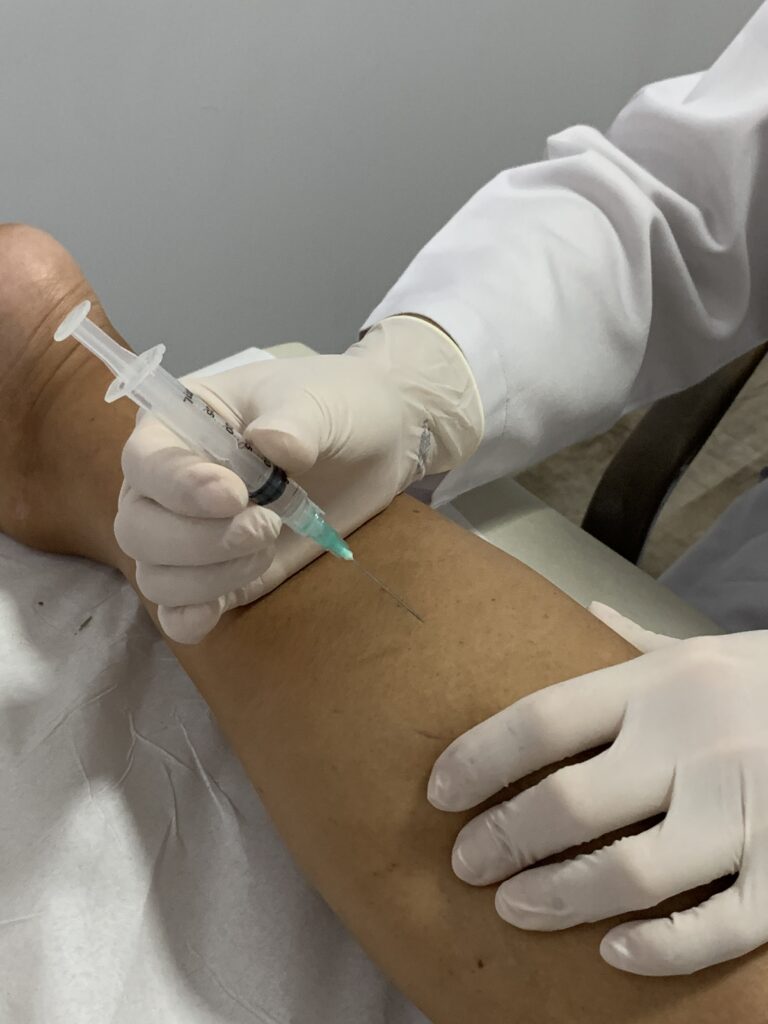 Aplicação de Botox